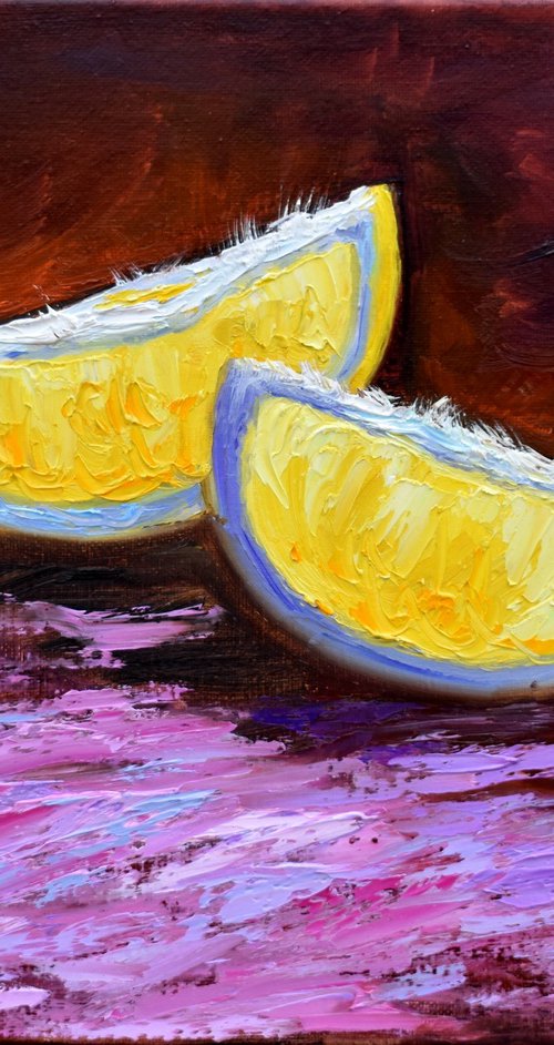 Lemon Slices by Yulia Nikonova