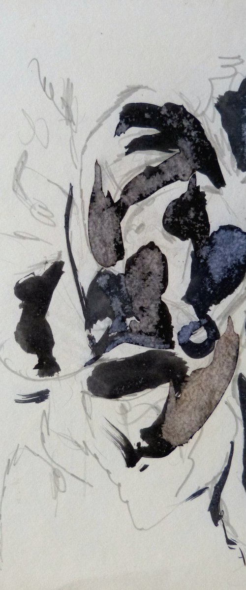 Surrealist drawing 86 by Frederic Belaubre