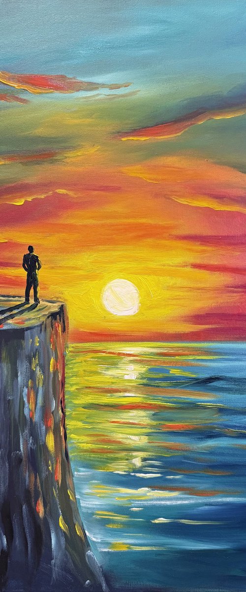 Sunset Solitude by Aisha Haider