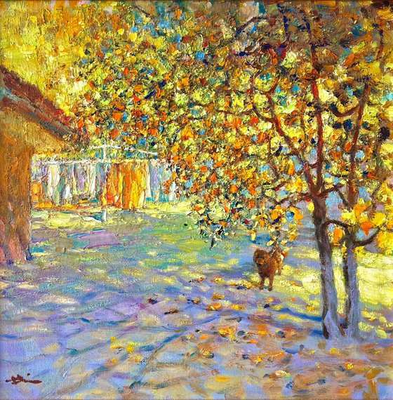 Afternoon Rest in Autumn