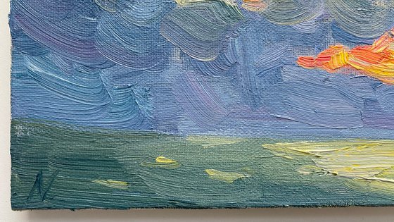 Sea evening