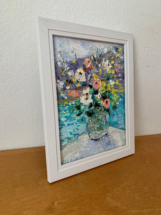 Summer flowers bouquet