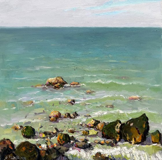 Stones in the water