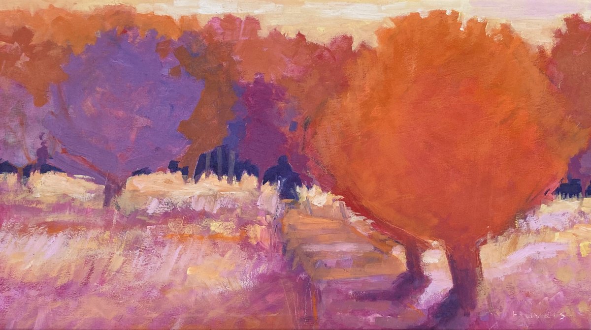 Wild Garden By Chrissie Havers, 35 X 23, Artwork For Sale On Artfinder