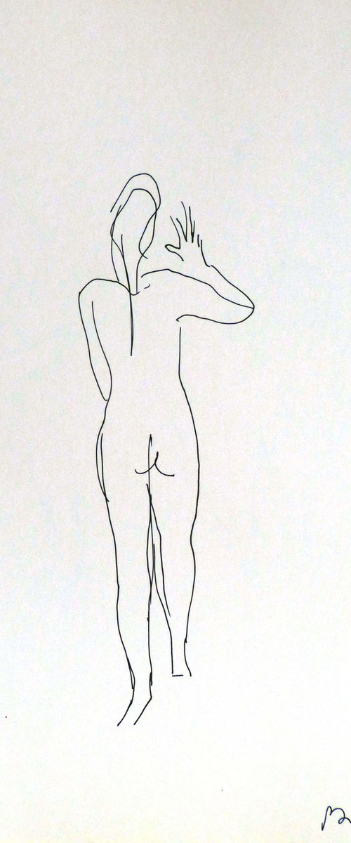 The Nude 2001-9, 21x29 cm by Frederic Belaubre