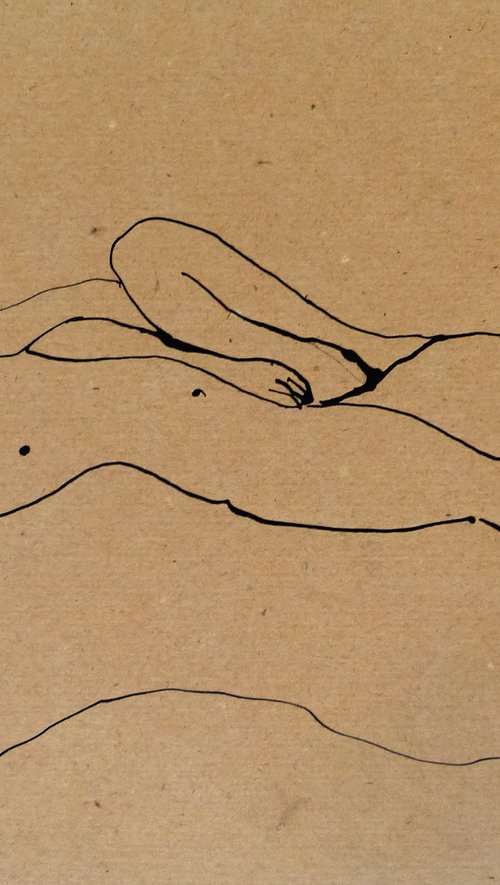 Erotic drawing 24 by Frederic Belaubre