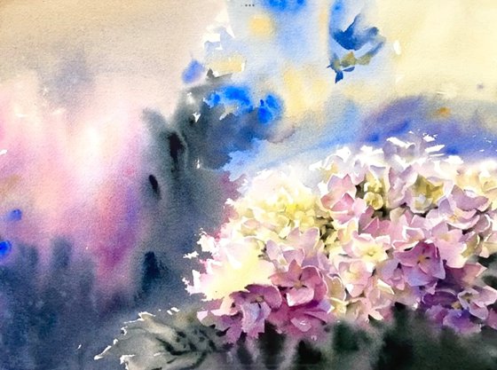 Hydrangea palette