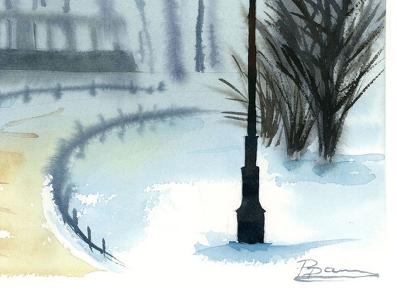 Winter Landscape (16"x12")