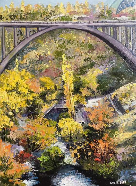 Autumn at Victory Bridge