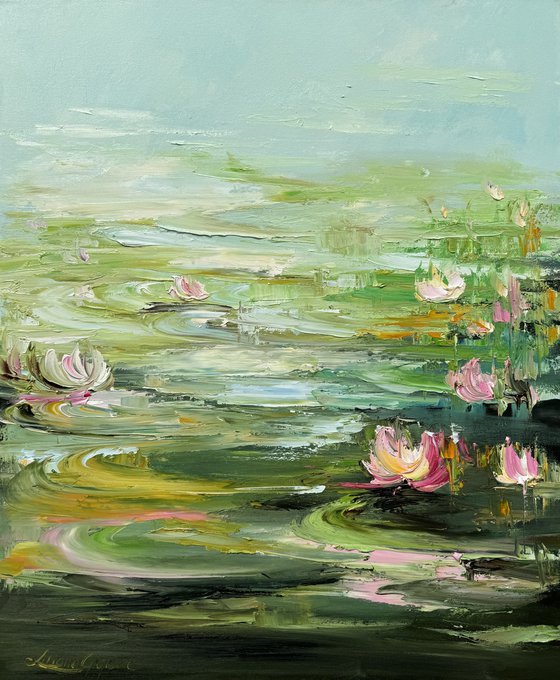 Water lilies No 166,