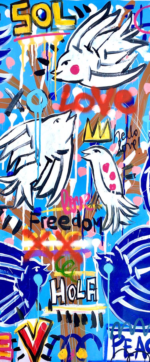 Hello Freedom by Mercedes Lagunas
