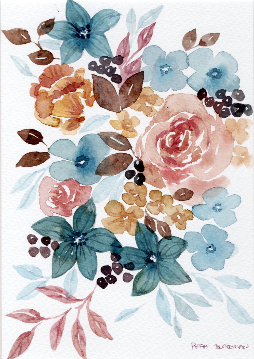 Winter Floral by Josephine Blackman