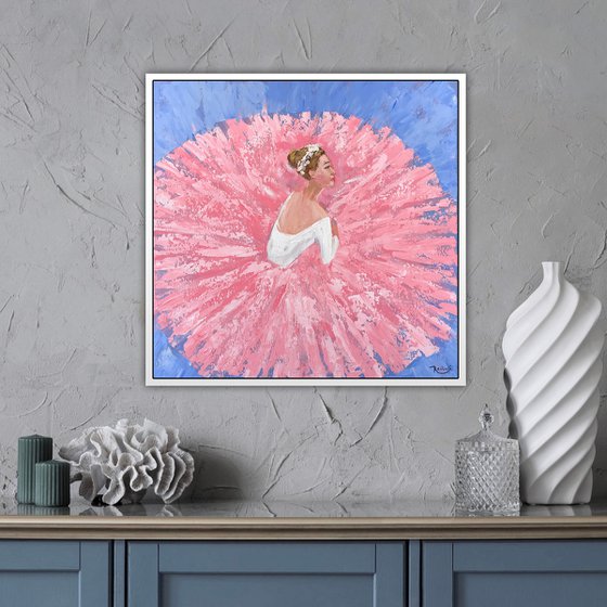 Ballerina in Pink Tutu
