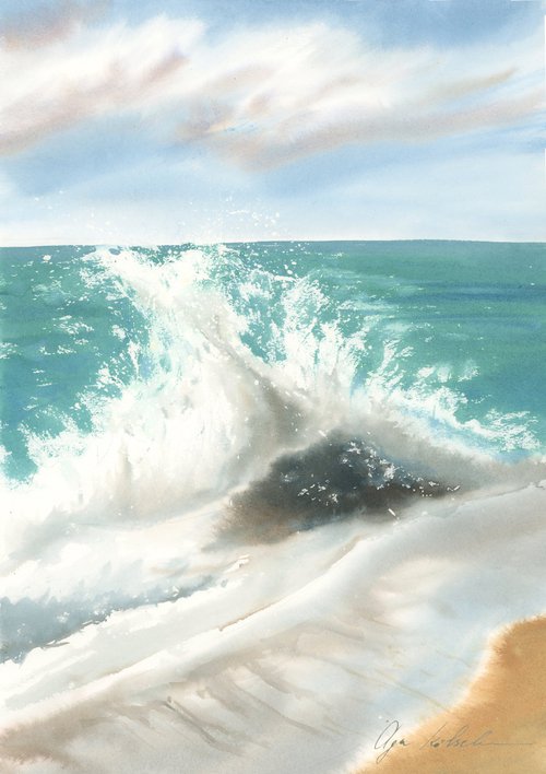 Big Wave by Olga Koelsch
