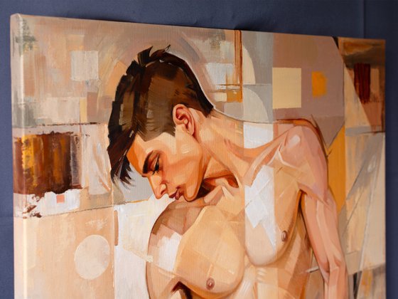 ABSTRACT MALE NUDE