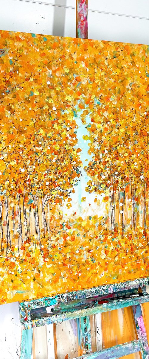 Fall Time by Charlotte Anna Reed HAPPY ART