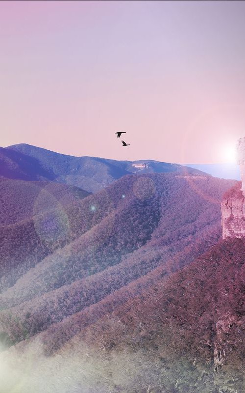 Mountain Purple by Vanessa Stefanova