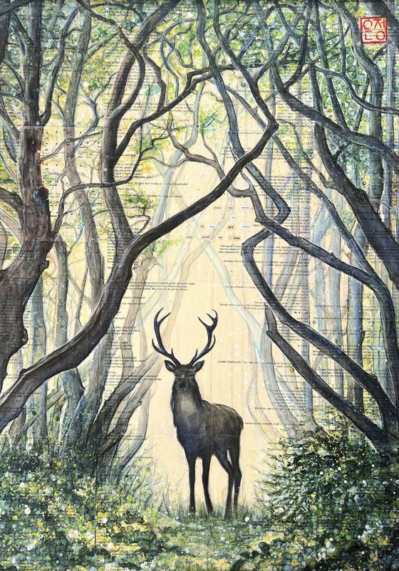 into the forest