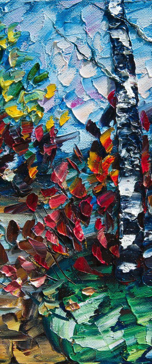 Misty Path-2 by Lena Owens at OLena Art