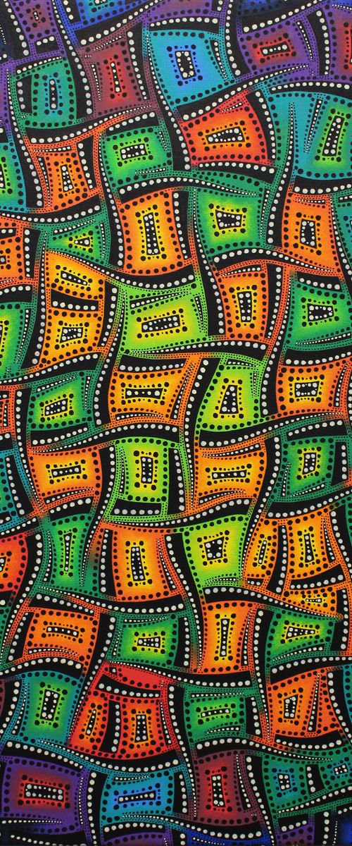 Movements of mixed colors by Jonathan Pradillon