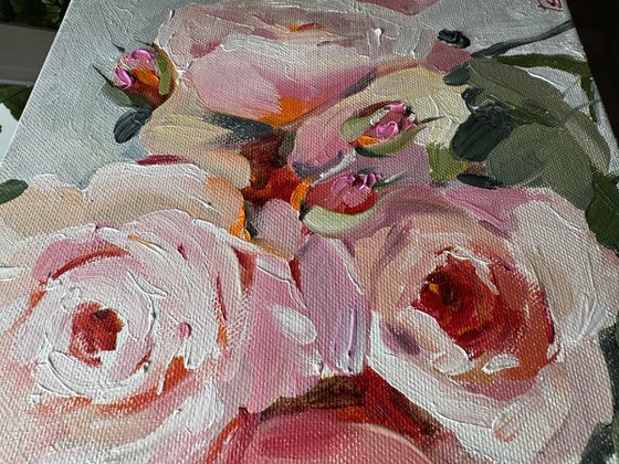 Delicate roses
