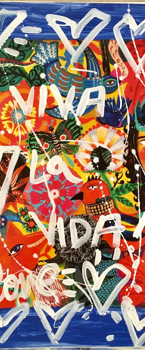 Viva La Vida Amore by Mercedes Lagunas