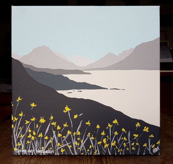 Spring over Wastwater, The Lake District