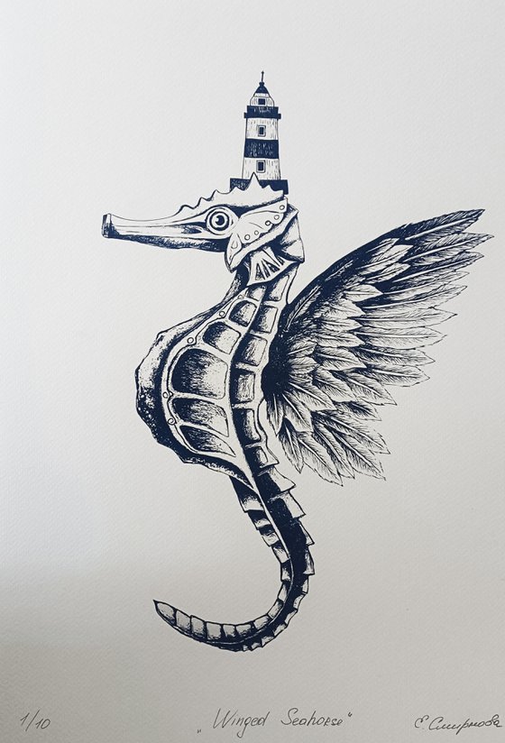Winged Seahorse