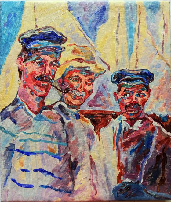 Sailors Taking a Break