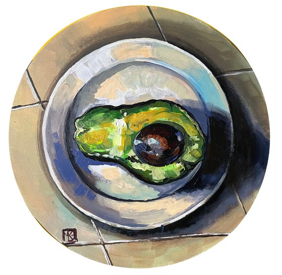 Avocado plate