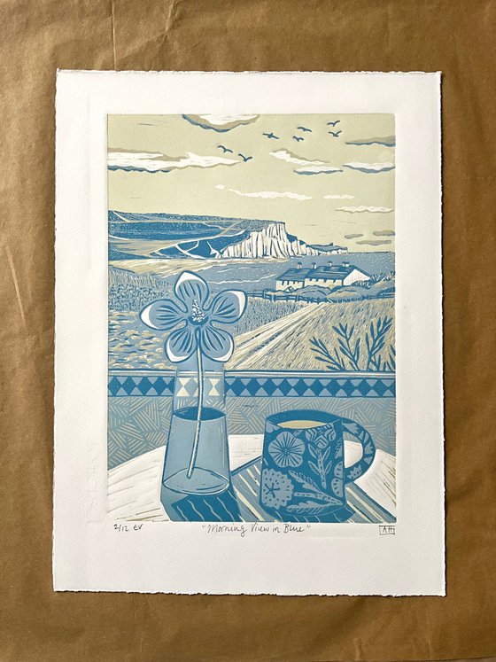 Morning View in Blue