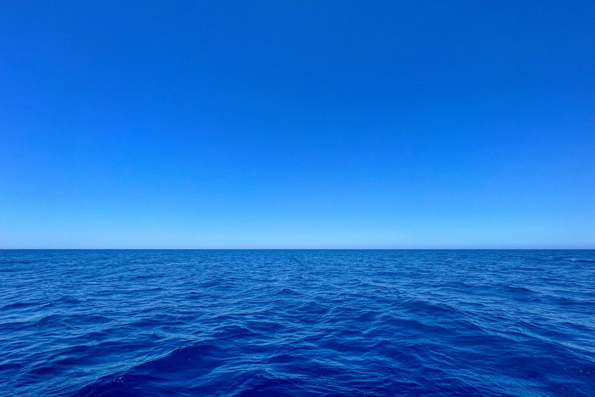 Photorealistic Landscape Photograph By Robert Houser, 38 X 26", Aegean Sea, Original Artwork