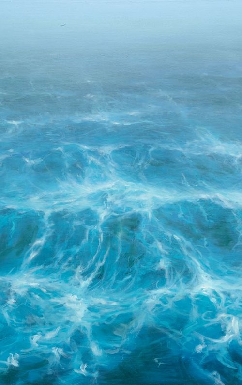 The Sea - V, 100x150cm (39x59in) by Alexander Levich