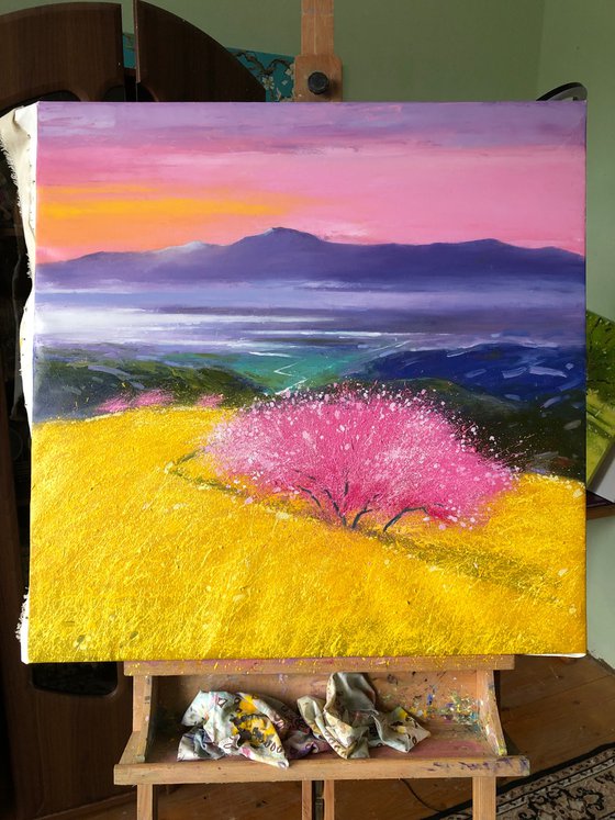 Blossom time 80-80cm