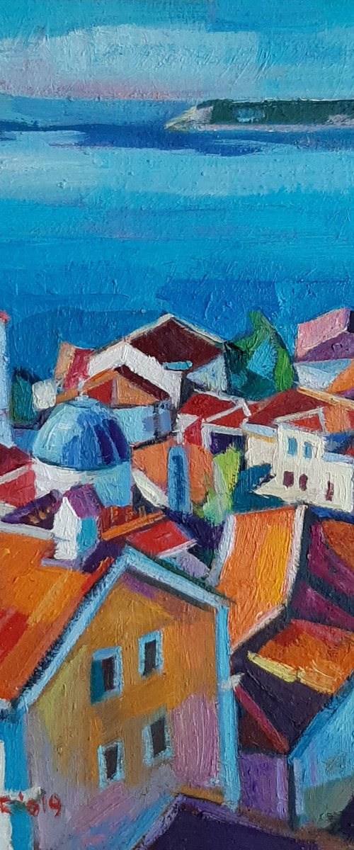 Mediterranean city by Maja Đokić Mihajlović