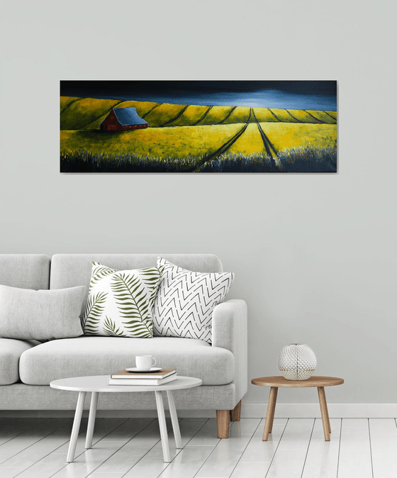 The Horizon lines - Fields and Colors Series