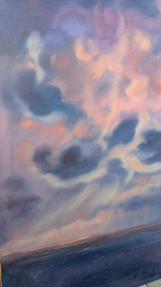 Landscape Unnamed Oil Sun Nature