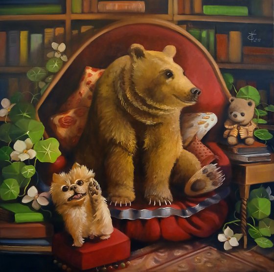 An intellectual bear
