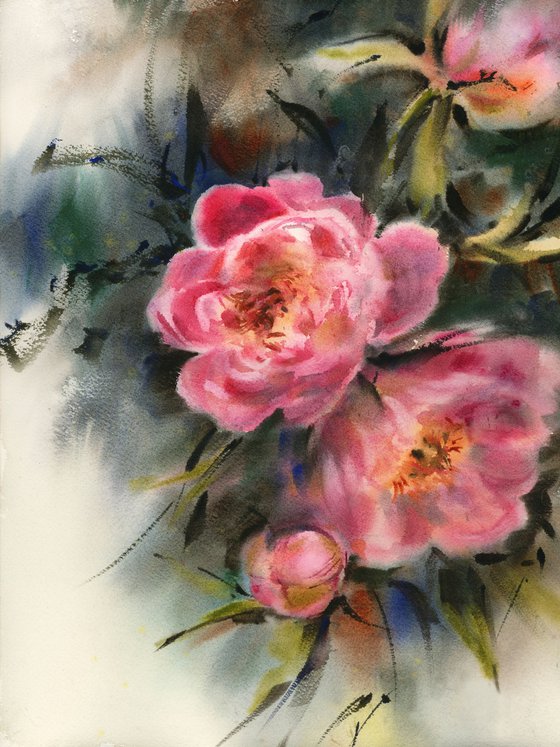 Pink Peonies