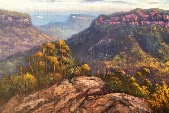 Mount Solitary from Sublime Point
