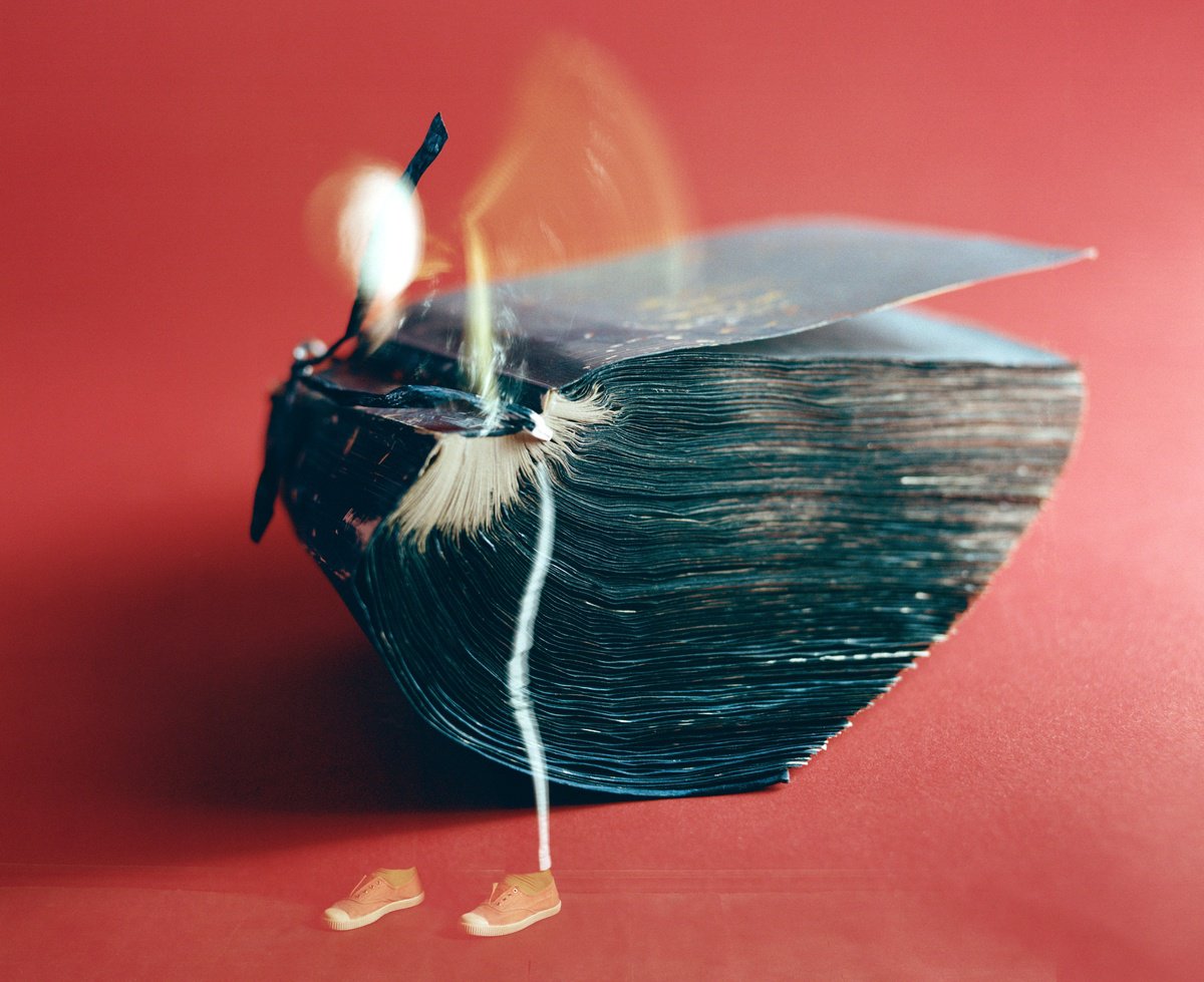 Surrealistic Portrait Photograph By Tania Serket, 20 X 16", 365 Sheets, Original Artwork