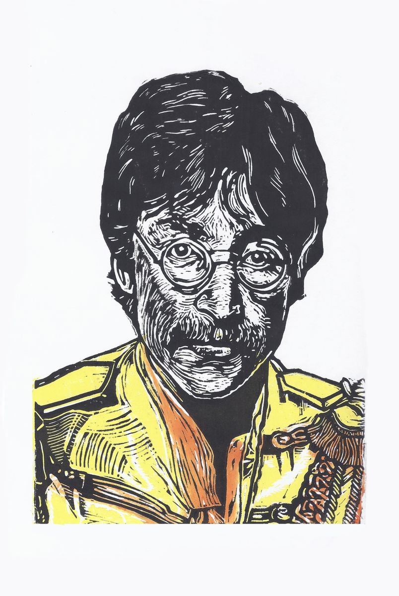 John Lennon Sargeant Pepper by Steve Bennett