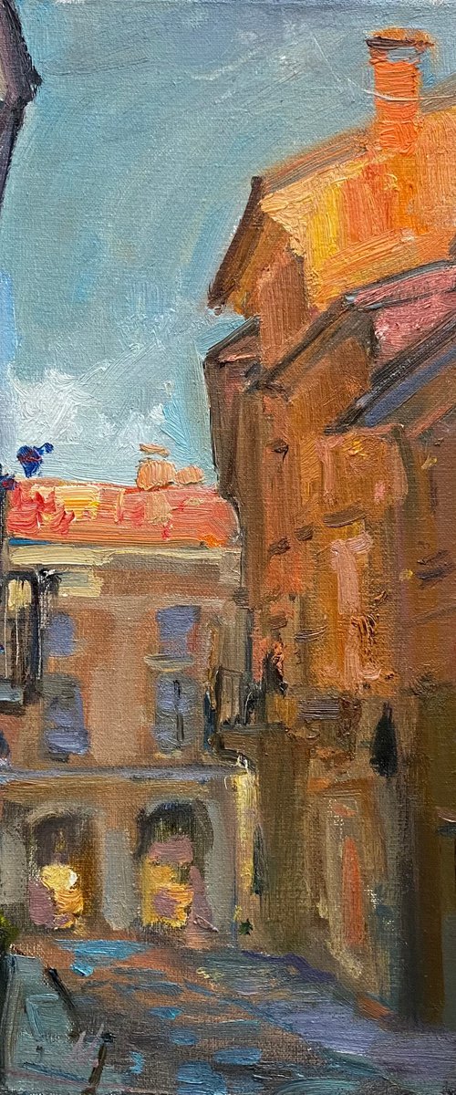 Novara. Italy. Old town by Nataliia Nosyk