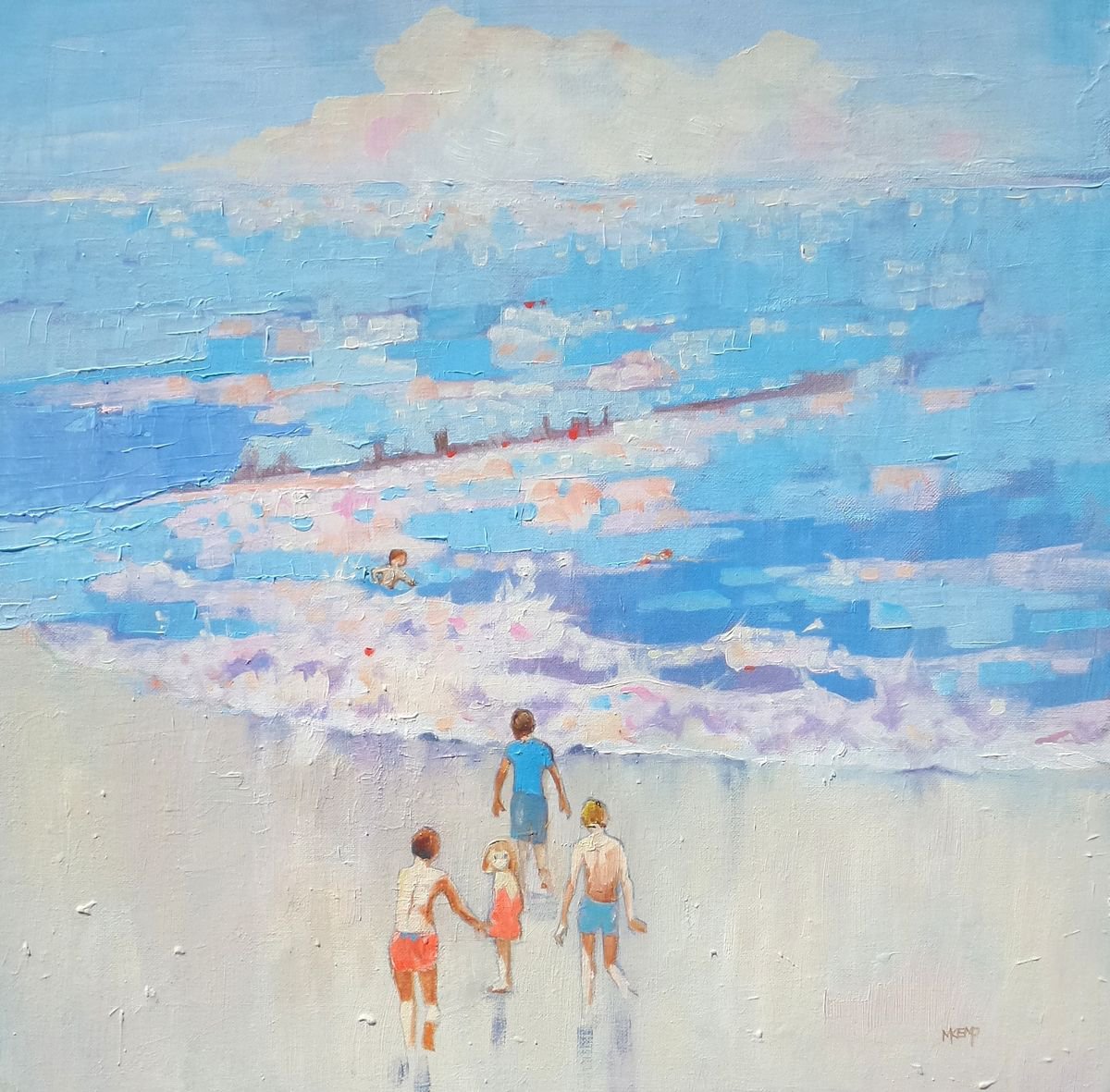 Six Beach Cousins. Two Girls and Four Boys by Mary Kemp