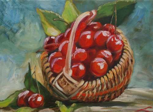 Cherries by Elena Sokolova