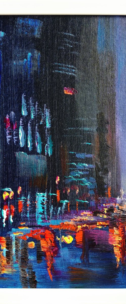Night city 2 by Anastasia Art Line