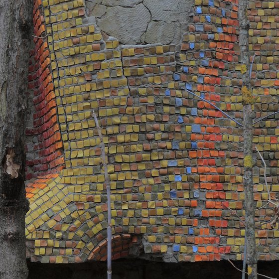 #27. Pripyat wall mosaic 2 - XL size