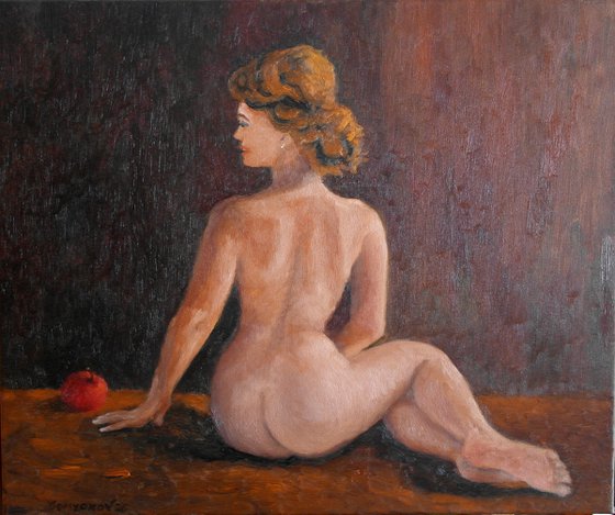 The Girl With The Apple