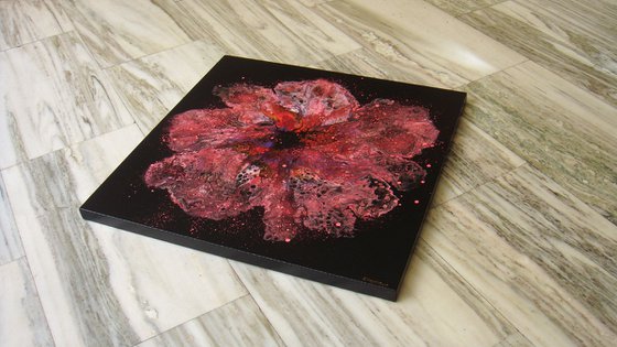 31.5" "Flower" Floral Painting