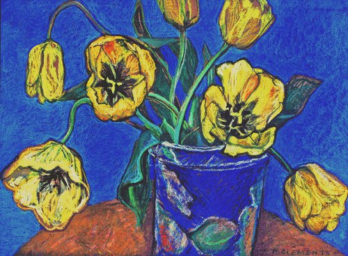 Yellow Tulips by Patricia Clements